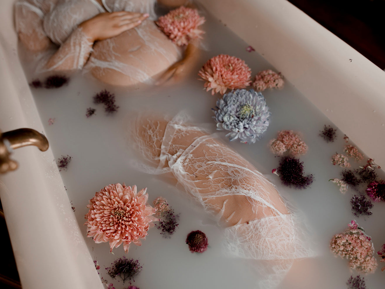 How To Create The Perfect Milk Bath Shoot