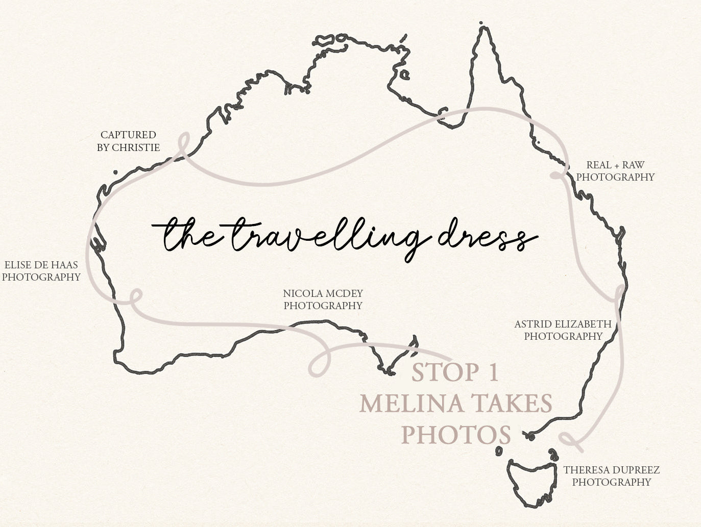 STOP 1 - Melina Take Photos | The Travelling Dress