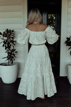 DELLA CROP & SKIRT SET - EMBROIDERED