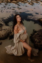 ILLOURA GOWN - OATMEAL