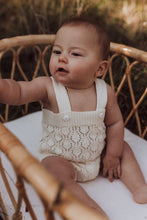 TEDDI KNIT ROMPER - IVORY