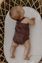 TEDDI KNIT ROMPER - CHOCOLATE