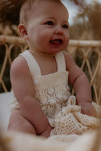 TEDDI KNIT ROMPER - IVORY