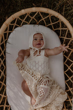 TEDDI KNIT ROMPER - IVORY