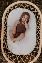 TEDDI KNIT ROMPER - CHOCOLATE