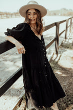 ODETTE DRESS - BLACK