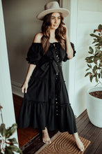 ODETTE DRESS - BLACK
