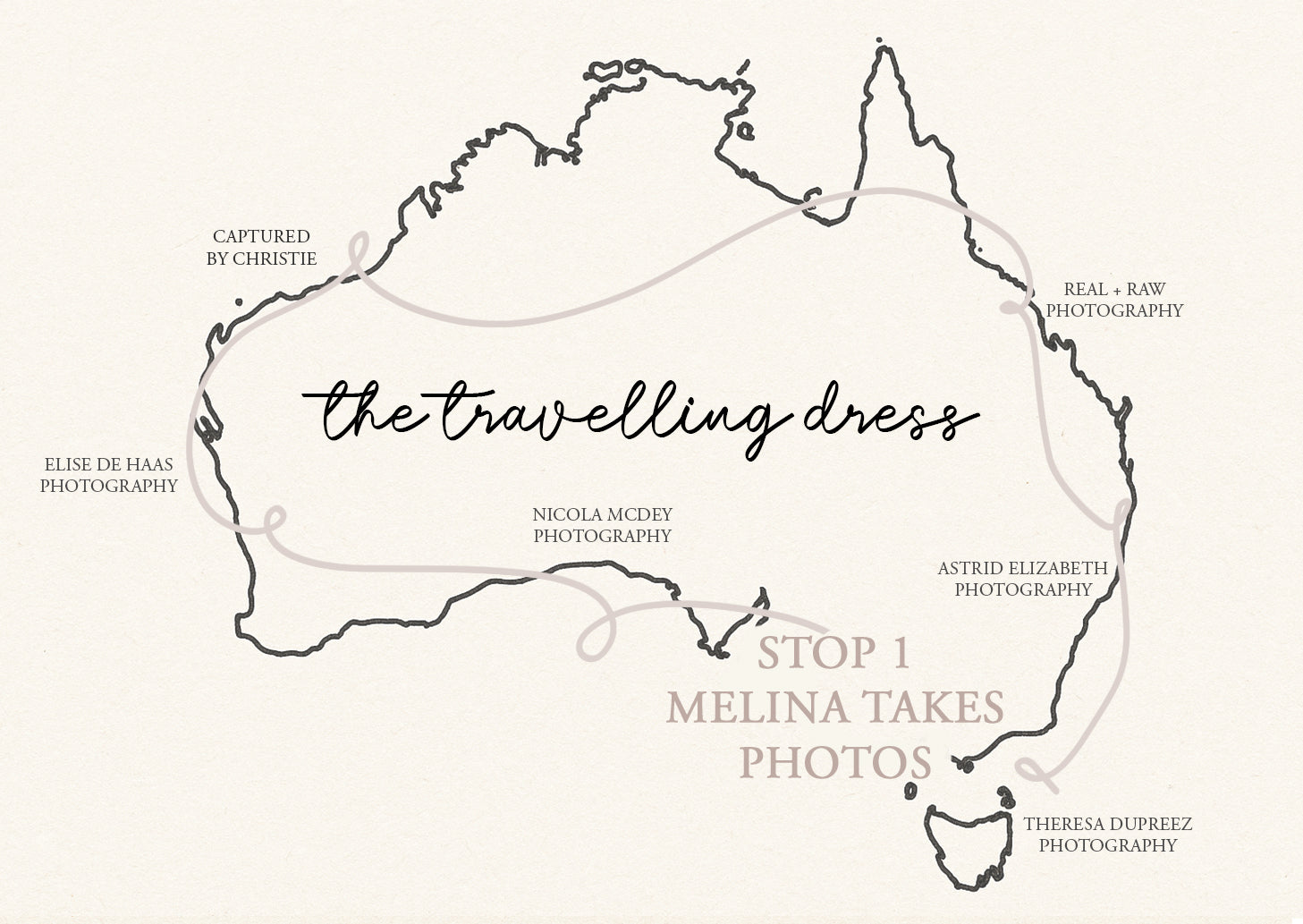 STOP 1 - Melina Take Photos | The Travelling Dress