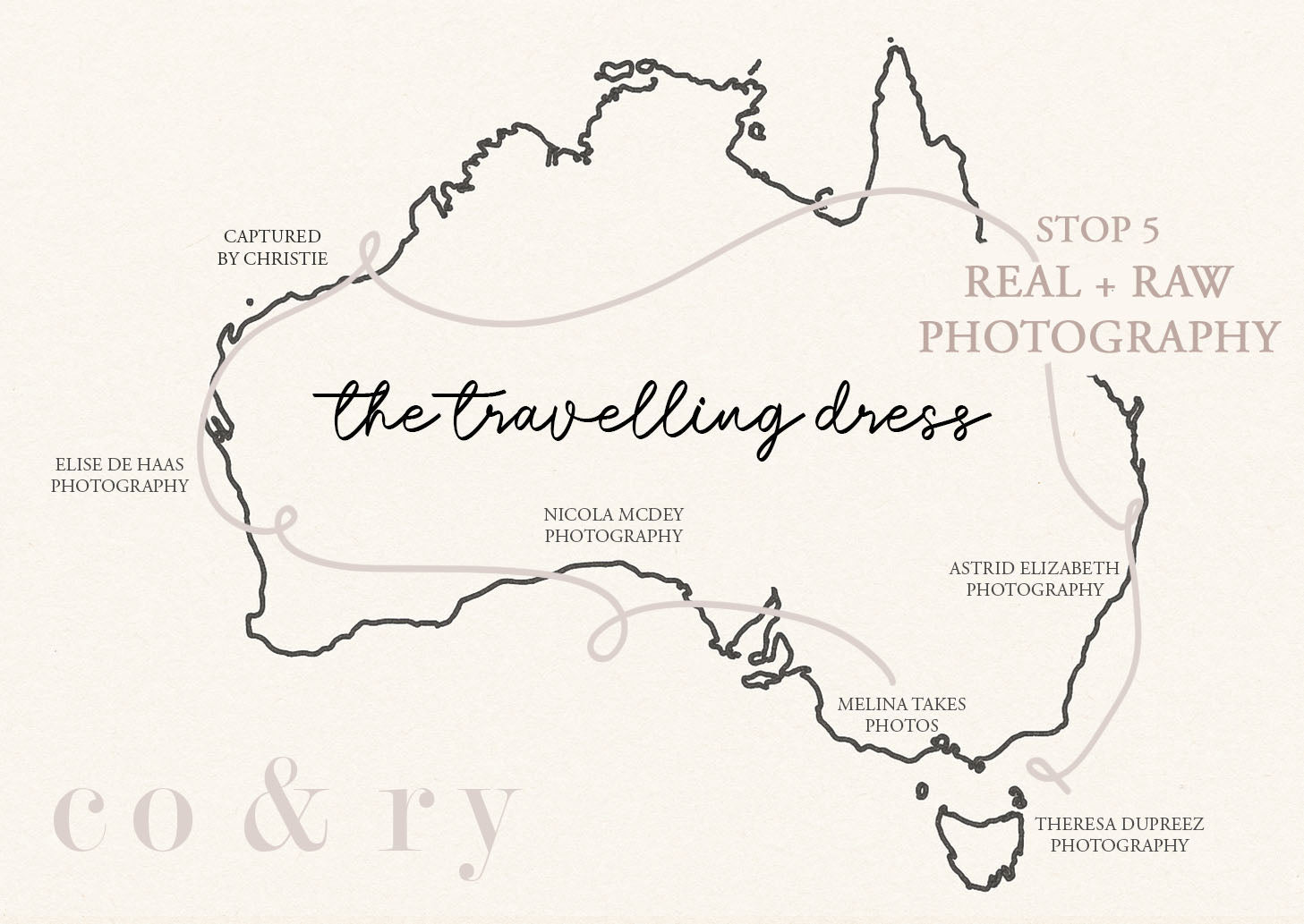 STOP 5 - Real + Raw Photography | The Travelling Dress