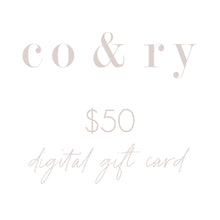 Co & Ry Gift Card