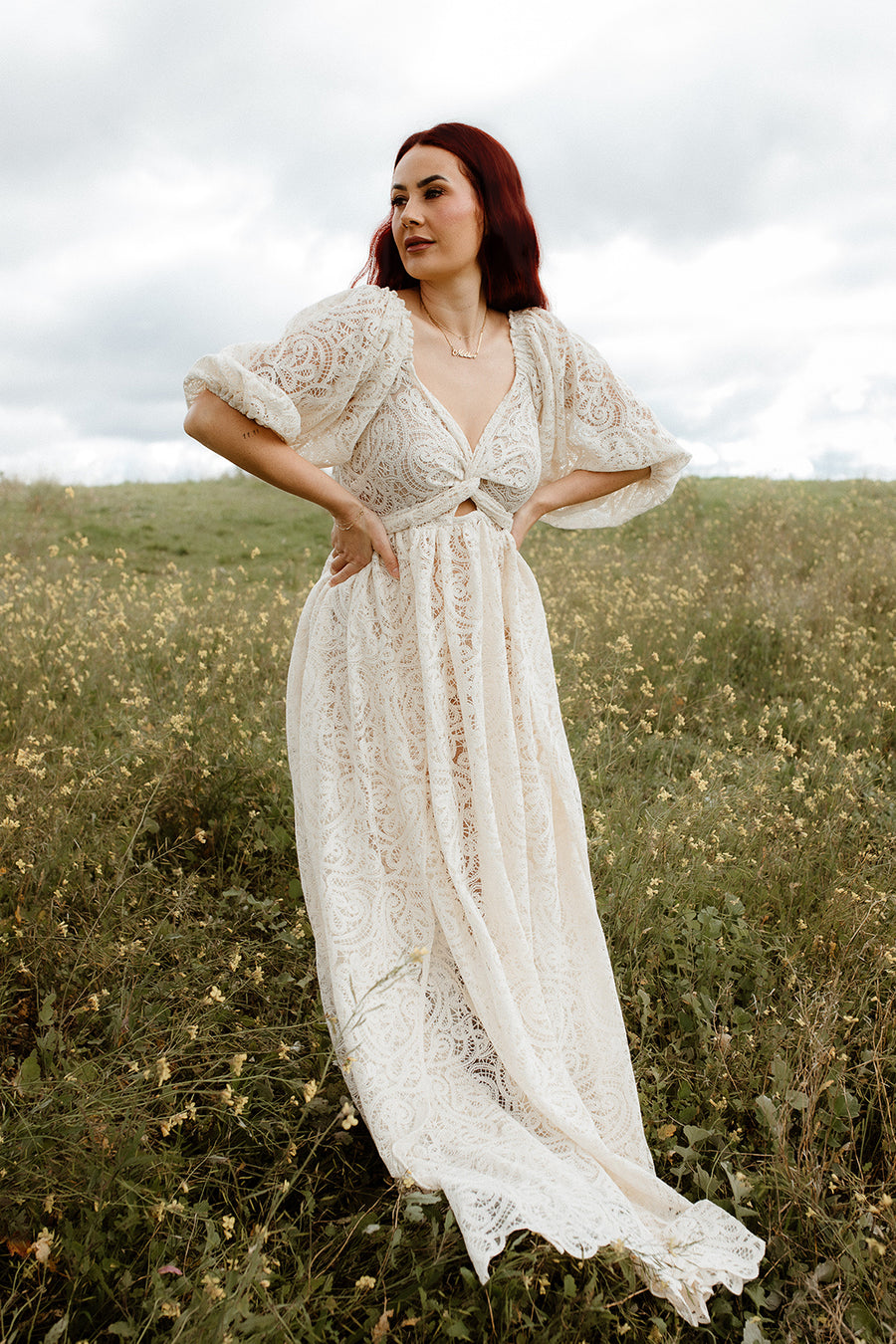 ILLOURA GOWN | LACE
