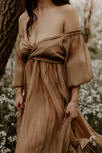 ILLOURA GOWN - CARAMEL