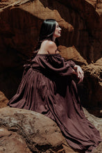 ILLOURA GOWN | CHOCOLATE
