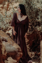 ILLOURA GOWN | CHOCOLATE