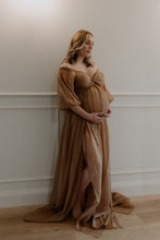 ILLOURA GOWN - CARAMEL