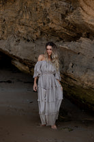 Lennie oatmeal cotton two piece set for relaxed everyday styling