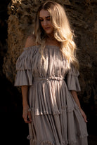 Co & Ry Lennie oatmeal set for comfortable and versatile wear