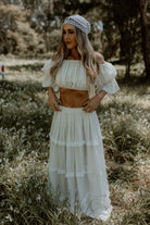 Co & Ry Lennie white cotton set for elevated everyday dressing