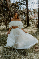 Co & Ry Lennie white cotton set for elevated everyday dressing