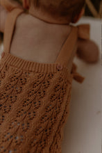 OAK KNIT ROMPER - TOFFEE