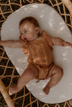 OAK KNIT ROMPER - TOFFEE