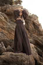 WILLA DRESS | CHOCOLATE