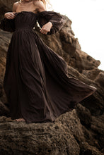 WILLA DRESS | CHOCOLATE