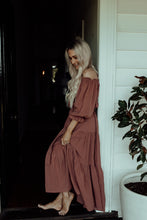GOLDIE MAXI - DUSTY RED